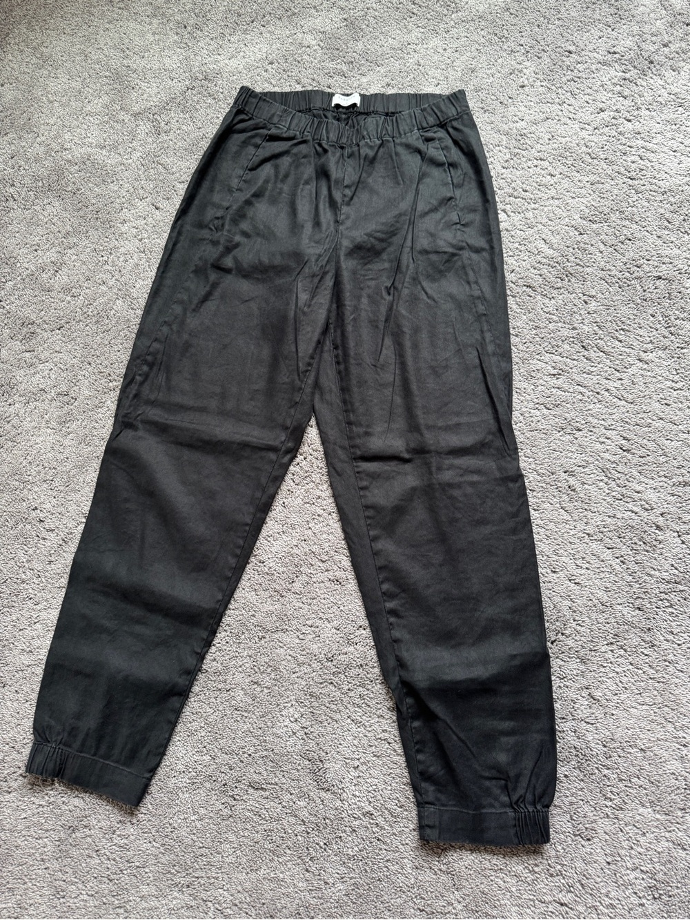 Babaton Linen-blend Casual Pants